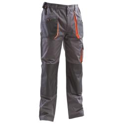 PANTALONE LIBERTY GRIGIO/ARANCIO 6 TASCHE L