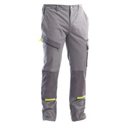 PANTALONE POWERFUL STRETCH GRIGIO CHIARO L