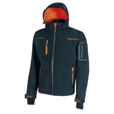 U-POWER GIACCA SOFTSHELL SPACE U-POWER NERO M