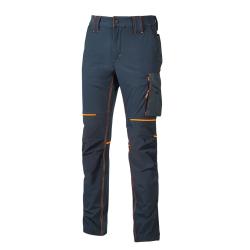 U-POWER PANTALONE STRETCH WORLD U-POWER NERO/GIA M