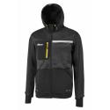 U-POWER FELPA FULL ZIP UPOWER C/CAPP GALAXY NERA M