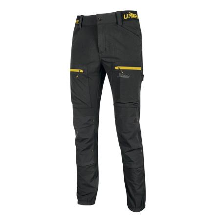 U-POWER PANTALONE TESSUTO HORIZON U-POWER NERO M