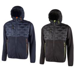 U-POWER FELPA FULL ZIP UPOWER C/CAPP JUPITER BLU L