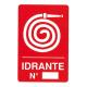 CARTELLO PVC IDRANTE 30X20 1819