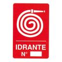 CARTELLO PVC IDRANTE 30X20 1819