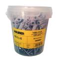 NOBEX TASSELLO NYLON C/VITE MXV 6X30 BUCKET 150PZ MXV - 150 pezzi