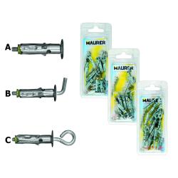 FISCHER TASSELLO FISCHER NYL C/VITE SX PLUS 8S |% SX PLUS 8S