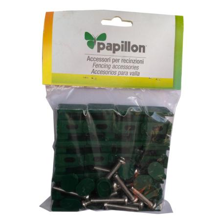 PAPILLON CLIPS+VITI VERDE PALI QUADRI BORDER PZ12