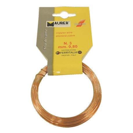 MAURER FILO RAME MAURER N. 3 MM 0.8 MT. 12 N 3