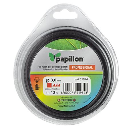 PAPILLON FILO NYLON QUADRO SEGHETTATO PROFESS 3.5X50M - seghettato