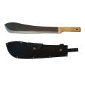 MACHETE LUCIDO C/FODERO M.LEGNO CM.35