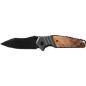 AUSONIA COLTELLO TASCA LAMA INOX MANICO CERVO 18CM