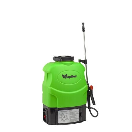 PAPILLON POMPA SPALLA B/LITIO REG/ELETTRON 12V 8AH 12L