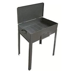 BARBECUE CARBONE RUSTICO IN FERRO 35X50CM