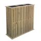 PAPILLON FIORIERA VERTIC LEGNO 3VASCA 33X91XH85CM