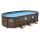 BESTWAY PISCINA OVAL PIETRAG 13430L 549X274X122 56716