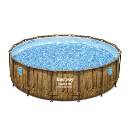 BESTWAY PISCINA OVAL PIETRAG 13430L 549X274X122 56716