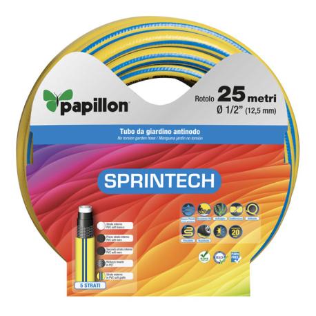 PAPILLON TUBO PVC PAPILLON SPRINTECH 5/8 X 25M