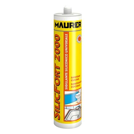 MAURER SIGILLANTE ACETICO SILICFORT2000 TRASP 280ML