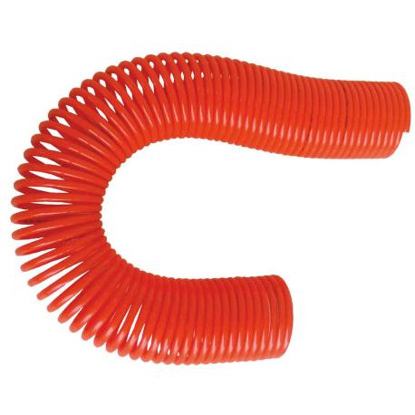 TUBO SPIRALATO POLIAMM S/RAC 8X10 20M ARANCIO - pressione di esercizio 15 Bar a 23Â°C