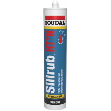 SOUDAL SIGILLANTE ALTE TEMP SILIRUB HT-N NERO 310ML