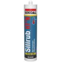 SOUDAL SIGILLANTE ALTE TEMP SILIRUB HT-N NERO 310ML