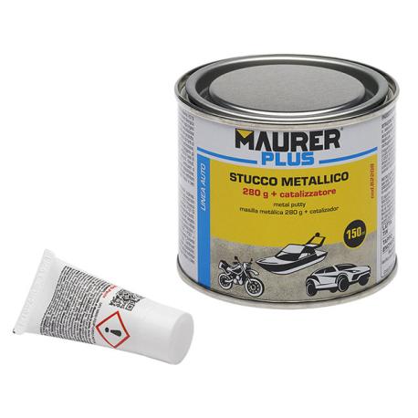 MAURER PLUS STUCCO METALLICO GRIGIO MPLUS C/CATALIZ 150ML