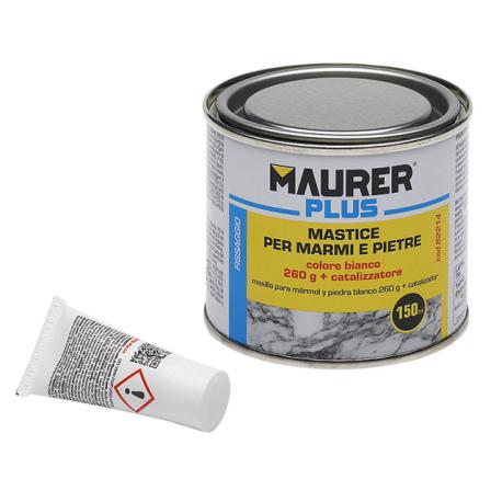 MAURER PLUS MASTICE PER MARMI MPLUS BIANCO 150ML