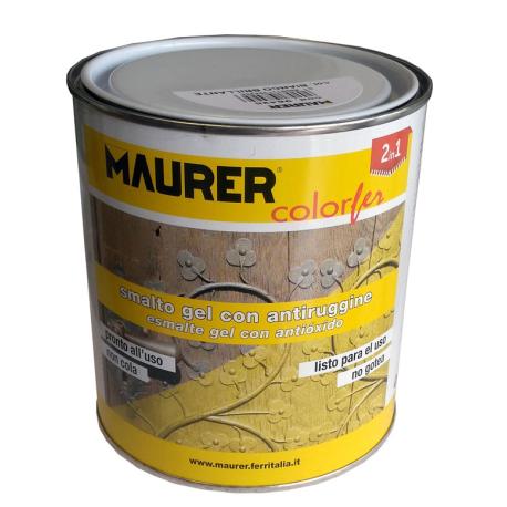 MAURER SMALTO GEL ANTIR MAURER BIANCO SATIN 0,75L