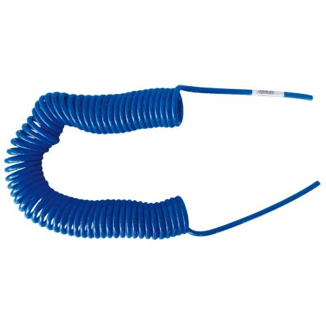 TUBO SPIRALATO POLIUR 5.5X8 15M AZZURRO