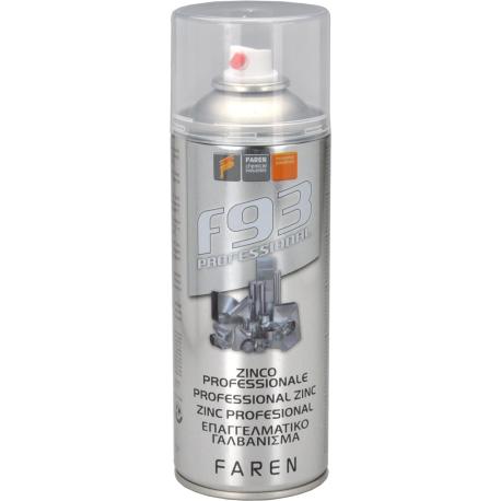 FAREN ZINCO SPRAY PROFESSIONALE F93 400ML