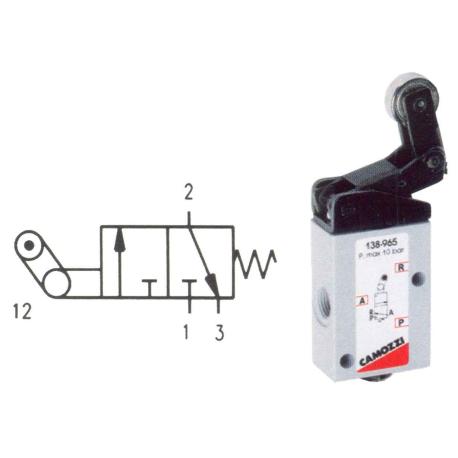 VALVOLA 138-965 RULLO DIREZ-3 VIENC 1/8