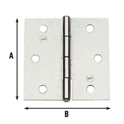 ALDEGHI CERN QUADRE 50x50 INOX /121IN 121IN050