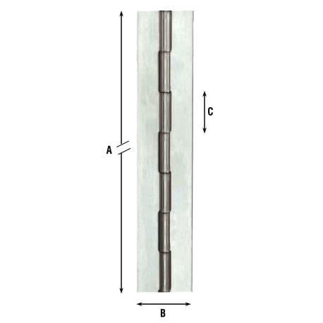 ALDEGHI CERN A METRAGGIO 1980x40 AL PZ /1200 1200AL040PZ