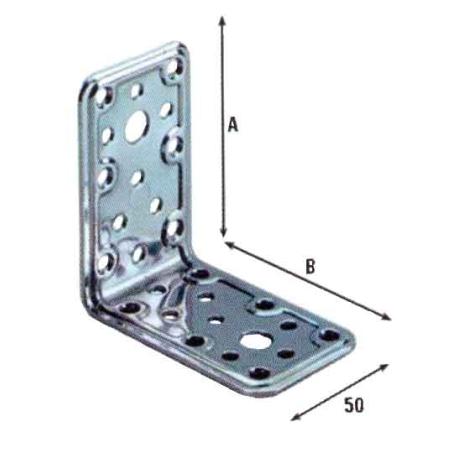 ALDEGHI GIUNZ PES ANG STAM 60X60X50 INOX /771IN 771IN66