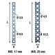 MAURER BANDEL FORATA MT10x17 0,8MM ZS /733 733ZS017