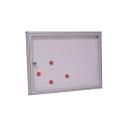 MAURER BACHECA AVVISI MAGNET PLEXIG-ALU SILVER 45X60