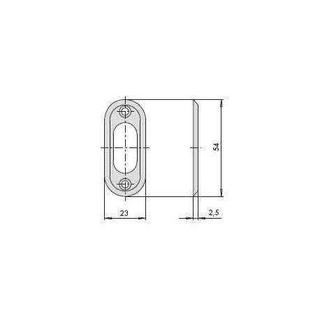 CISA CISA 0G300.04.0 CILINDRO EU C2000 25/25 0G300.04.0