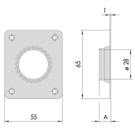 CISA CISA 06140.01.0 BORCHIA EST TAZZA MM60 06140.01.0