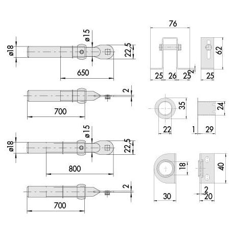 CISA CISA 06425.07.0 SERIE PROLUNGHE X SER DM 06425.07.0