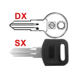 SILCA SILCA RC5 DX CHIAVE PER CASSETTE POSTALI |PR% - destra