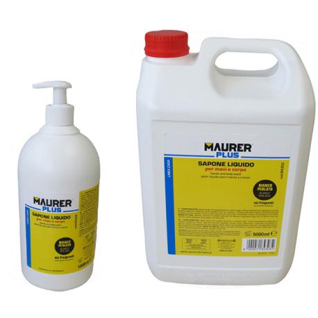 MAURER PLUS SAPONE LIQUIDO MPLUS BIA/PERL TANICA LT5 - tanica