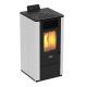 MAURER STUFA PELLET MAURER MOD.10 7.8KW BORDEAUX