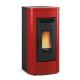 EXTRAFLAME STUFA PELLET EFLAME KLAUDIA 8.0KW NERA