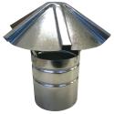 FUMAIOLO A CAPPELLO FISSO INOX D.14