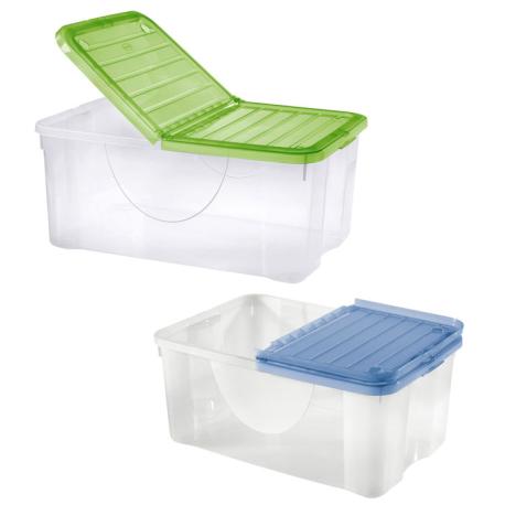 TONTARELLI CONTENITORE DODO BOX C/COPER PIEGH VERDE 40LT