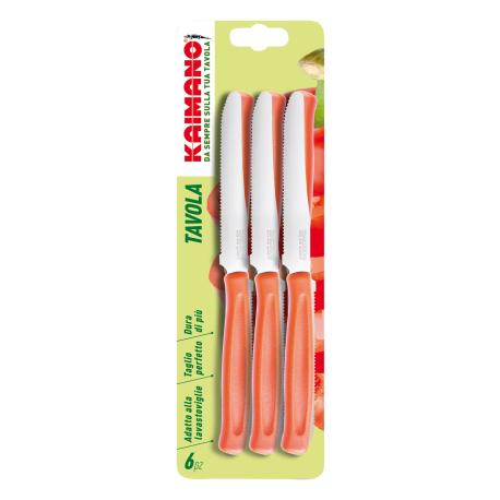 FISKARS COLTELLI TAVOLA FISKARS KAIMANO ARANCIO 6PZ