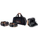 AEG ENERGY KIT SETLL1840SLK1 2X4.0AH+CARIC+BORSA