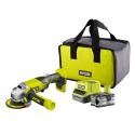 RYOBI SMERIGL. RYOBI 18V R18AG-140S 115MM 1X4.0AH R18AG-140S