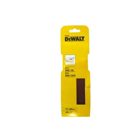 DEWALT 3 NASTRI ABRAS.DT3364 75X480 GR. 40 DT3364